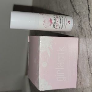 GIRLACTIK CRANBERRY SUGAR FACE SCRUB and facial peel